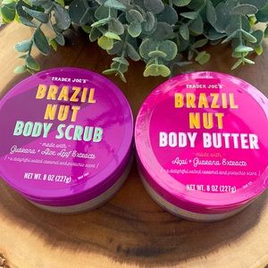 Trader Joe’s Brazil Nut Body Scrub and Body Butter